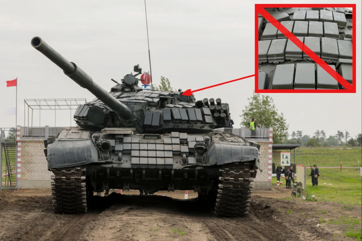 Rosjanom kończy się pancerz reaktywny? Żołnierze proszą cywili o pomoc w jego tworzeniu Rosjanom kończy się pancerz reaktywny? Żołnierze proszą cywili o pomoc w jego tworzeniu