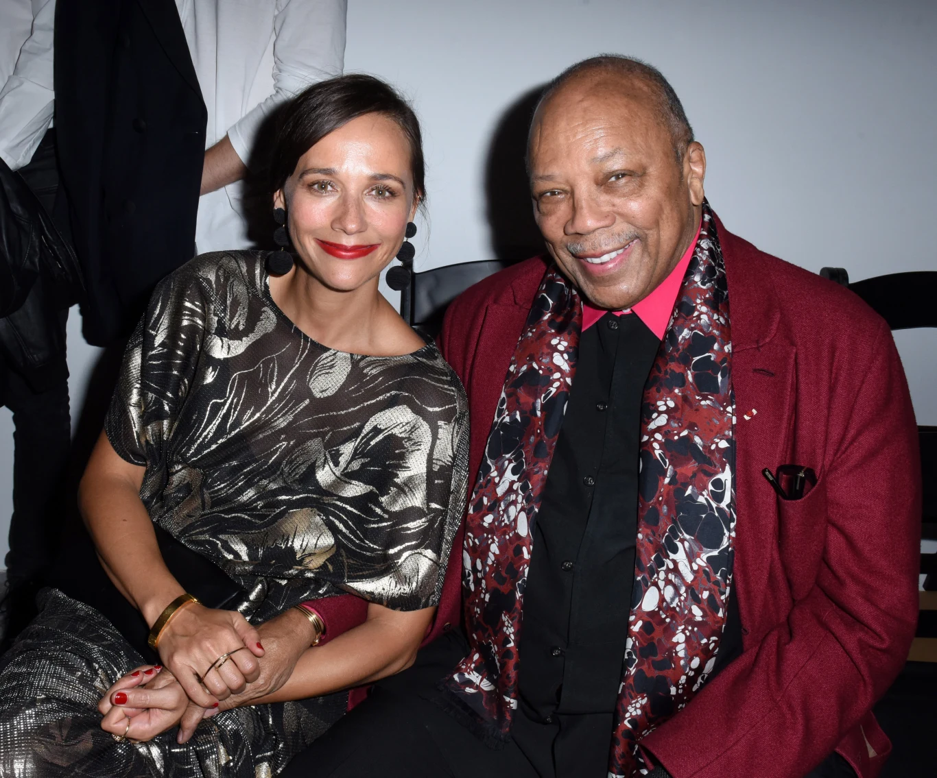 Rashida Jones i Quincy Jones