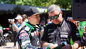 Patryk Dudek z tatą Sławomirem