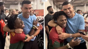 Gwiazdor TikToka spotkał Cristiano Ronaldo. Nagranie robi furorę w sieci