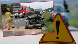 Wypadek na autostradzie A4 pod Opolem. Poważne utrudnienia w ruchu