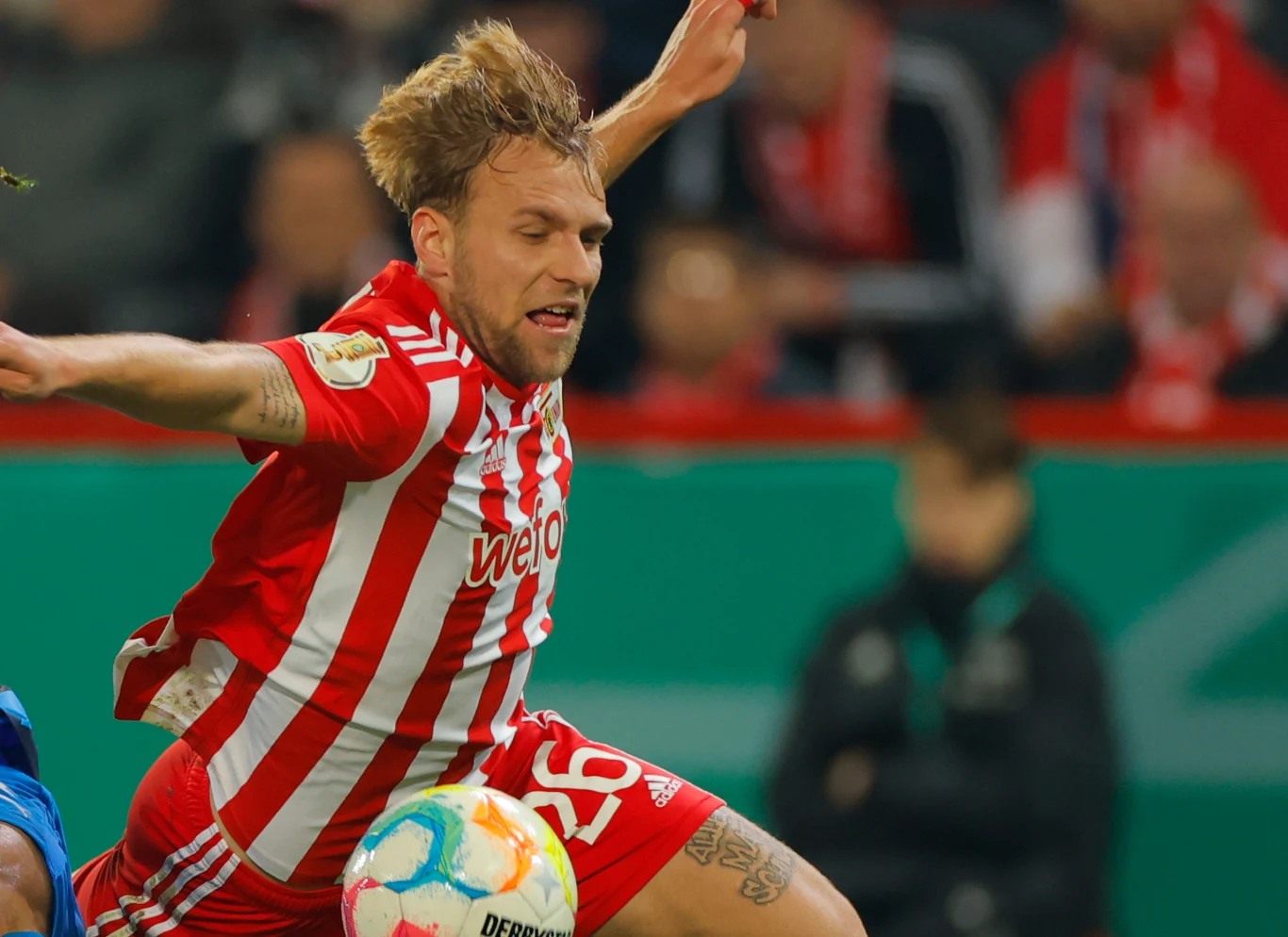 Reprezentant Polski Tymoteusz Puchacz w barwach Unionu Berlin