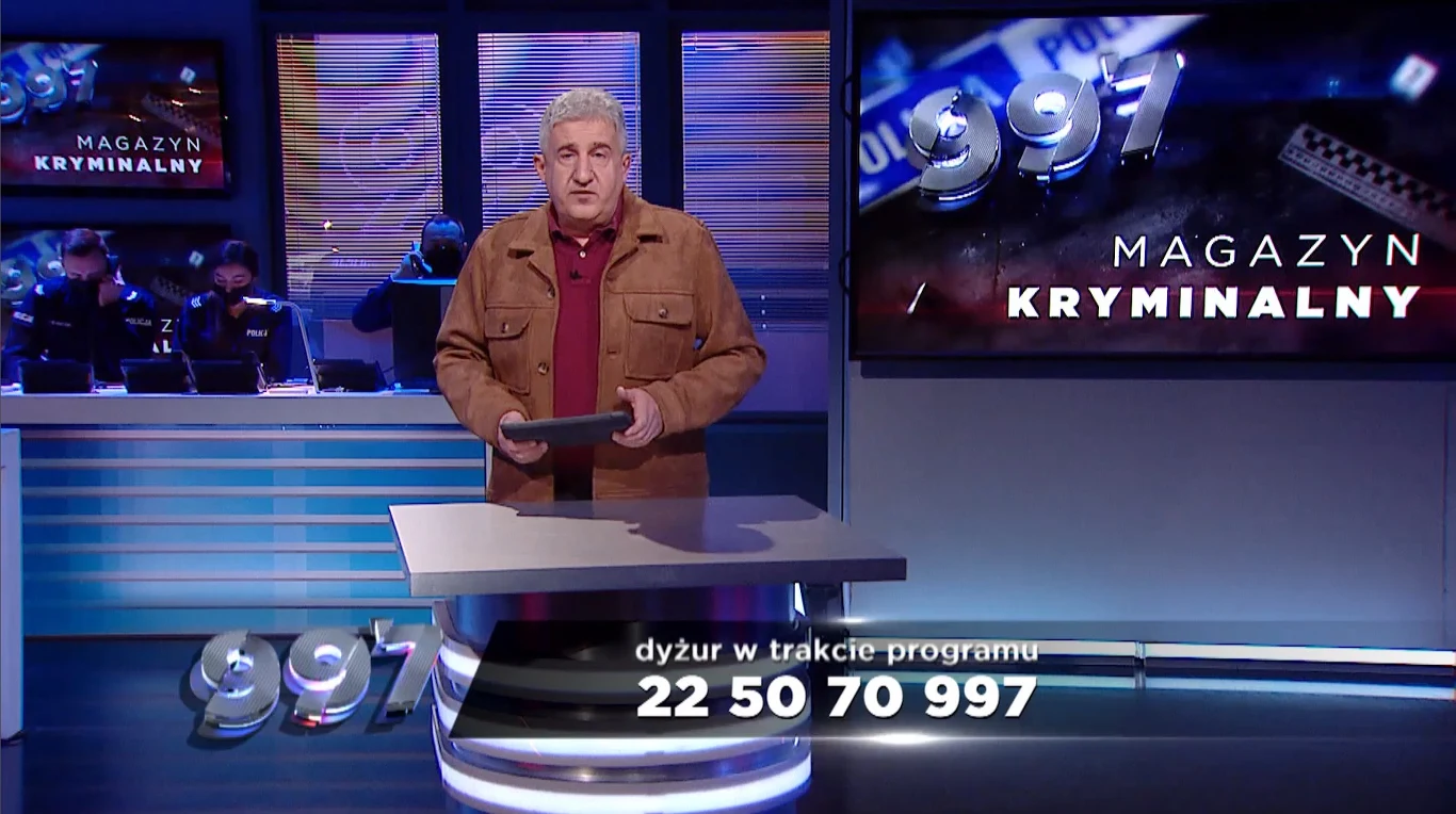 Program 997 znika z anteny /Screen: https://www.facebook.com/MagazynKryminalny997/photos/ Program 997 znika z anteny /Screen: https://www.facebook.com/MagazynKryminalny997/photos/