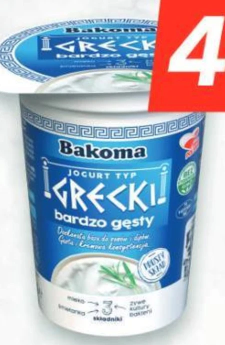 Bakoma Jogurt typ grecki 370 g