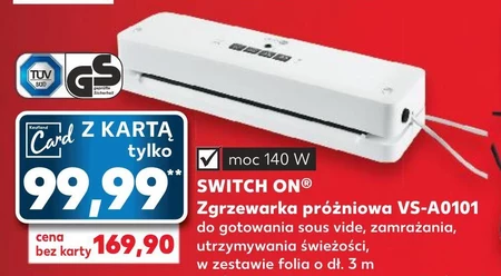 Zgrzewarka próżniowa Switch On