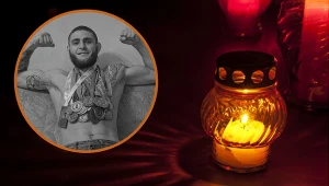 Maksym Bordus, który zginął na froncie w Ukrainie