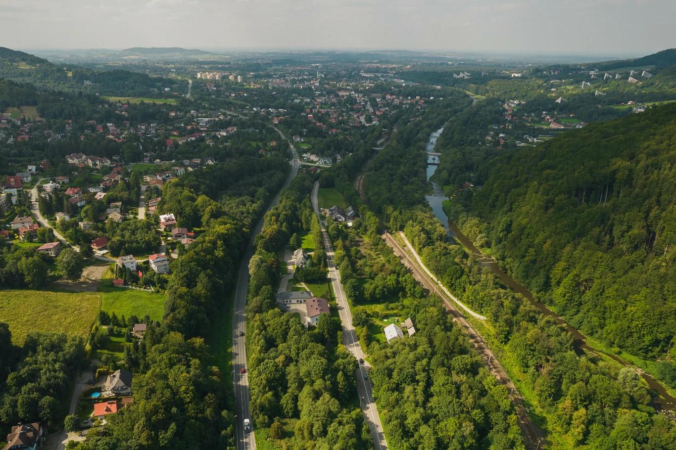 Ustroń w Beskidzie Śląskim