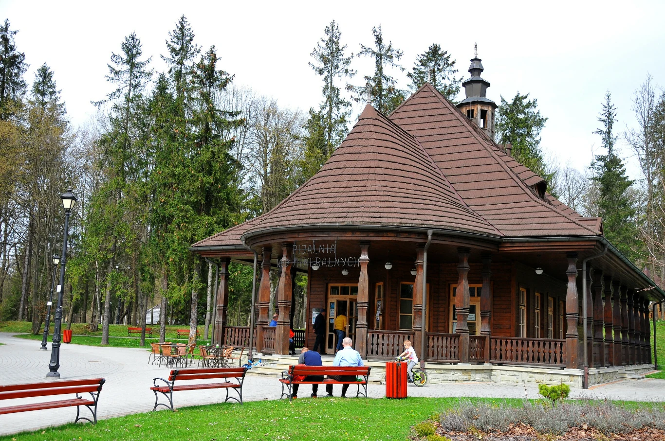 Pijalnia wód w Wysowej Zdroju