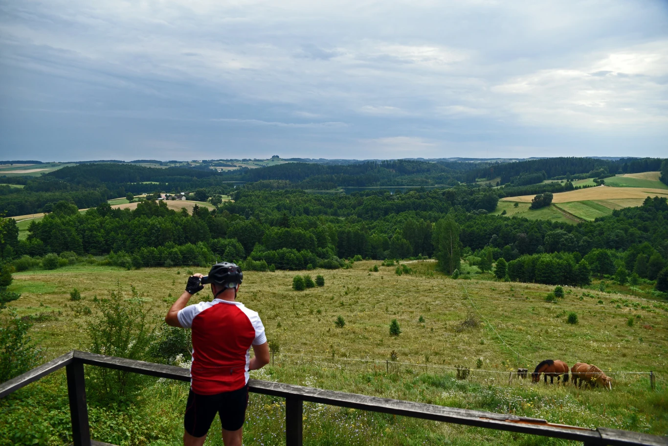 Suwalski Park Krajobrazowy (punkt widokowy w Smolnikach)