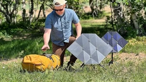 Panele słoneczne jak origami. Mobilne źródło energii dla każdego