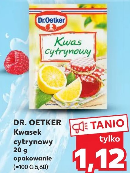 Kwasek cytrynowy Dr. Oetker
