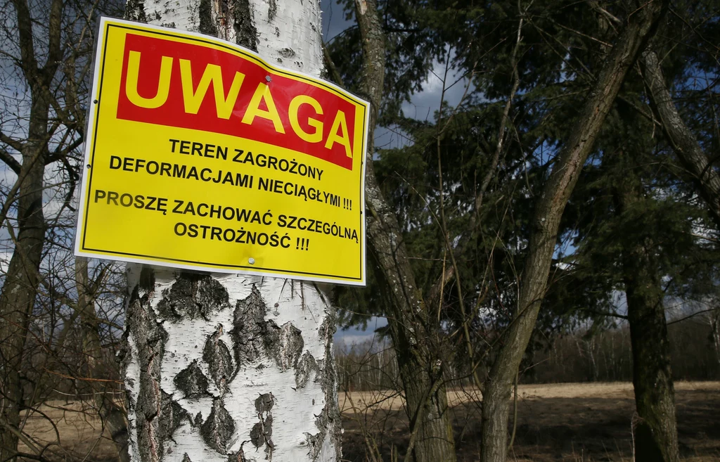 Zapadliska w Trzebini pojawiają się od dawna. To wynik działalności kopalni