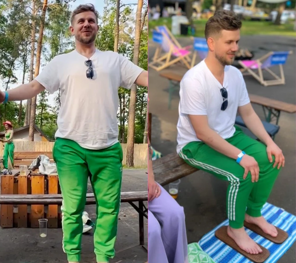 Antek i Izabela na uduchowionym festiwalu