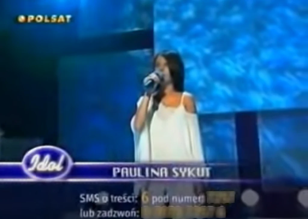 Paulina Sykut-Jeżyna w "Idolu"