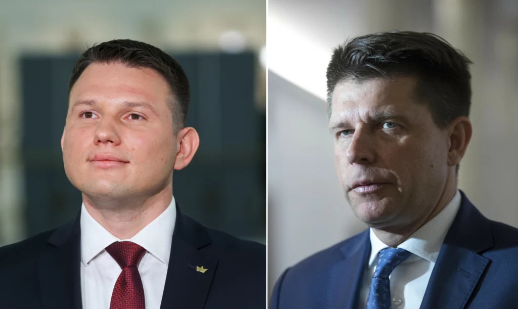 Sławomir Mentzen i Ryszard Petru