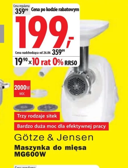 Maszynka do mielenia mięsa Götze & Jensen