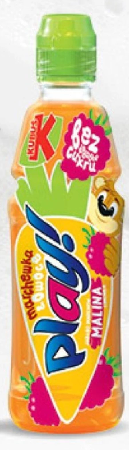 Kubuś Play Owoce & Marchew Napój o smaku marchwi i maliny 400 ml