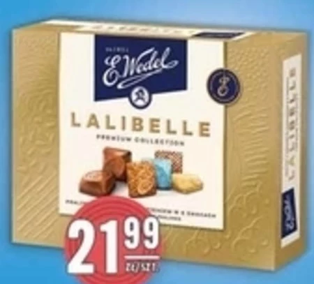 E. Wedel Lalibelle Praliny z czekolady mlecznej nadziewane 238 g