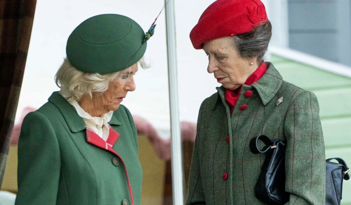 Księżniczka Anna i królowa małżonka Camilla Księżniczka Anna i królowa małżonka Camilla