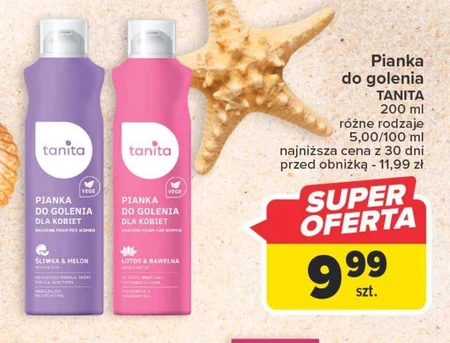 Pianka do golenia Tanita