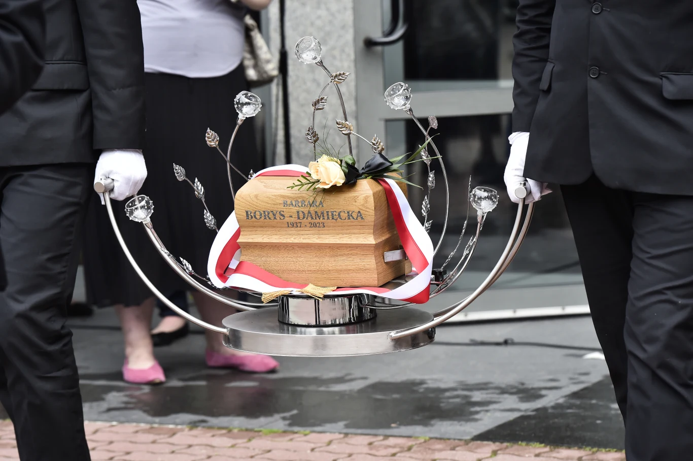 Pogrzeb Barbary Borys-Damięckiej Pogrzeb Barbary Borys-Damięckiej