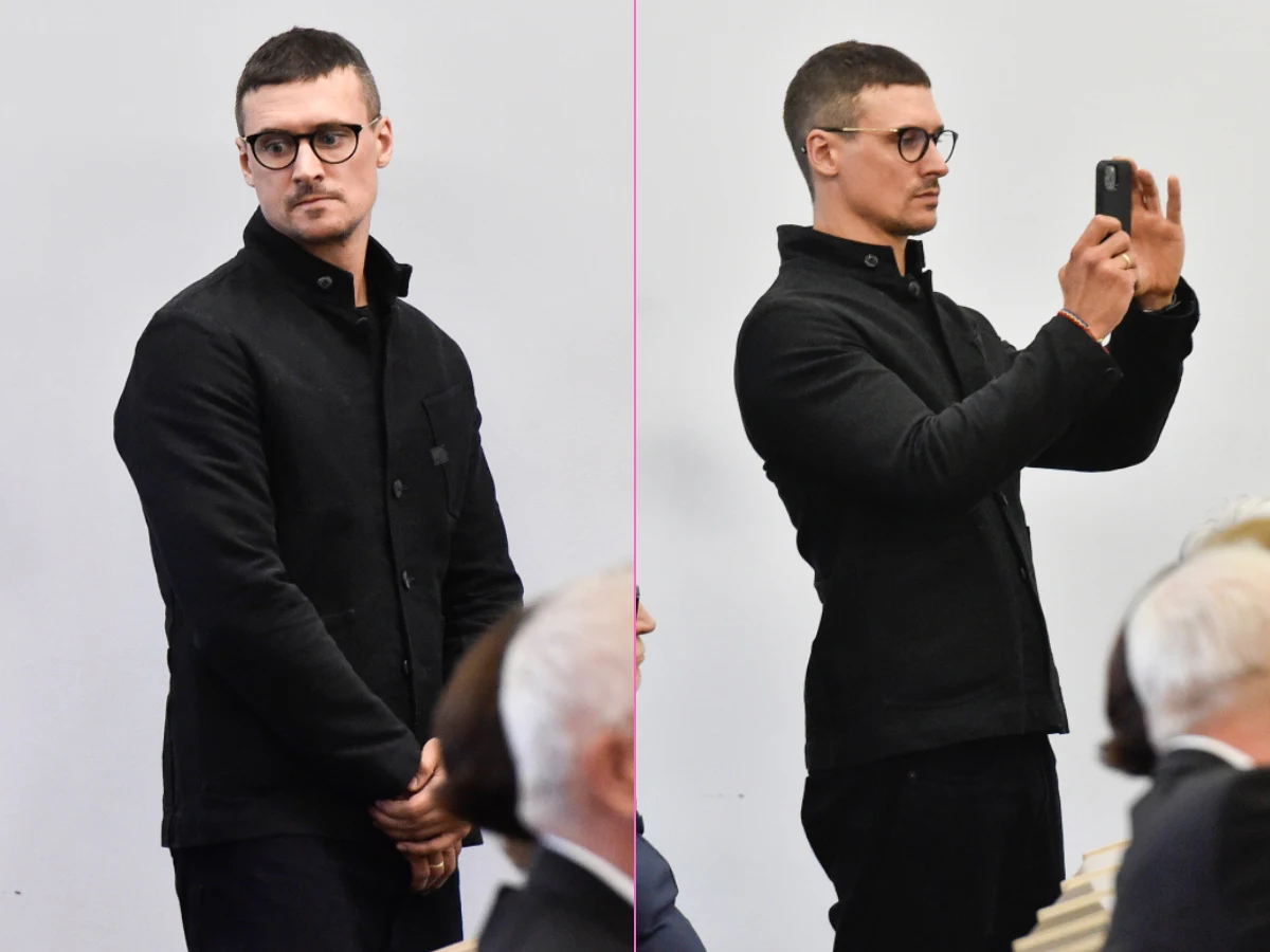 Pogrzeb Barbary Borys-Damięckiej - Mateusz Damięcki Pogrzeb Barbary Borys-Damięckiej - Mateusz Damięcki