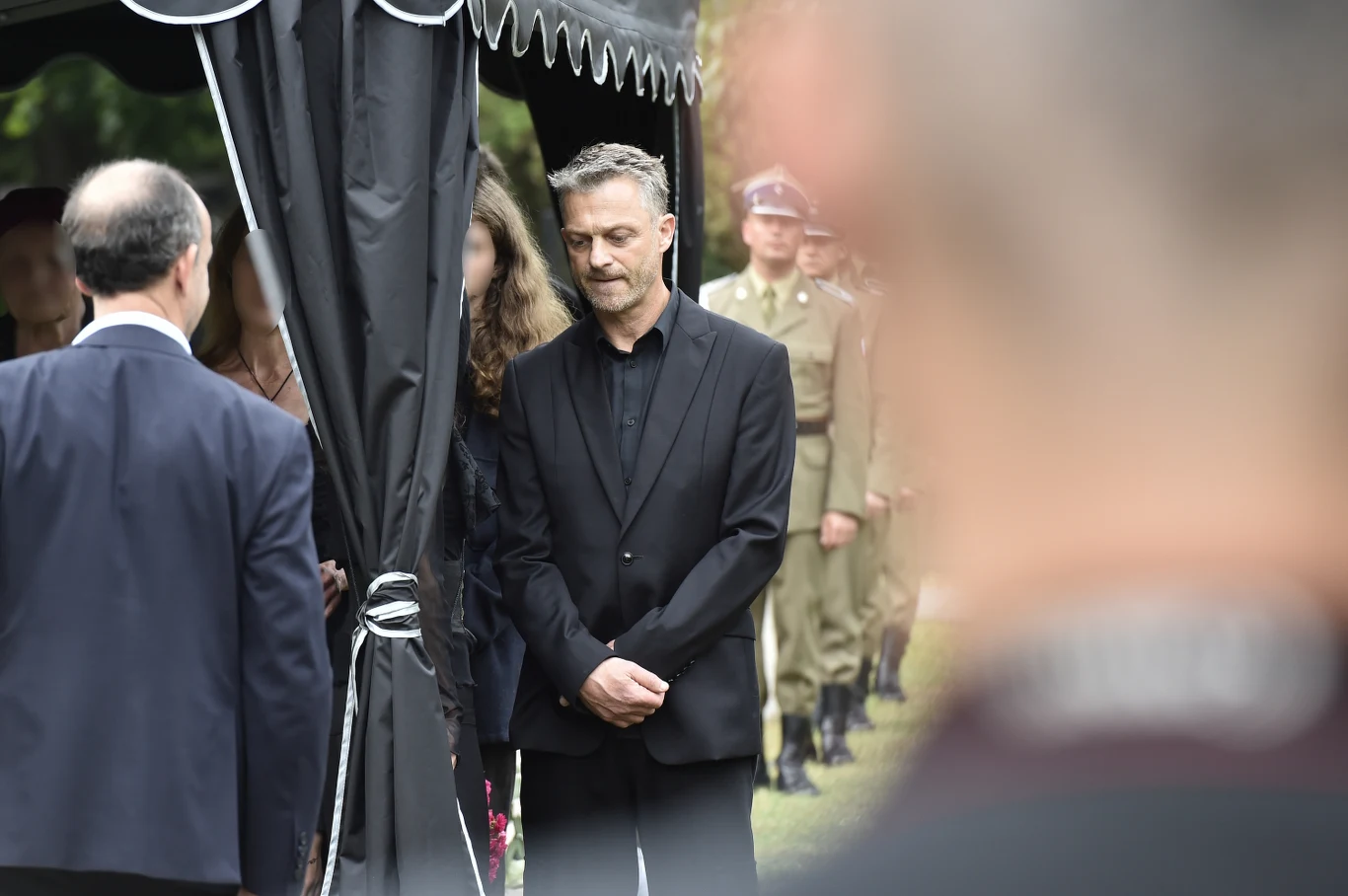 Pogrzeb Barbary Borys-Damięckiej - Grzegorz Damięcki Pogrzeb Barbary Borys-Damięckiej - Grzegorz Damięcki