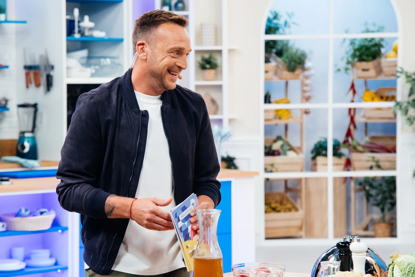 Mateusz Gessler "Para do gara. Ona mówi, on gotuje" - nowy program kulinarny Czwórki