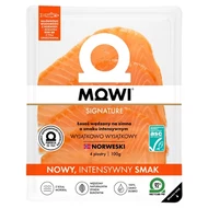 Mowi Signature Łosoś wędzony na zimno o smaku intensywnym 100 g