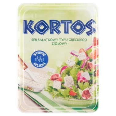 Kortos Ser sałatkowy typu greckiego ziołowy 160 g - 0