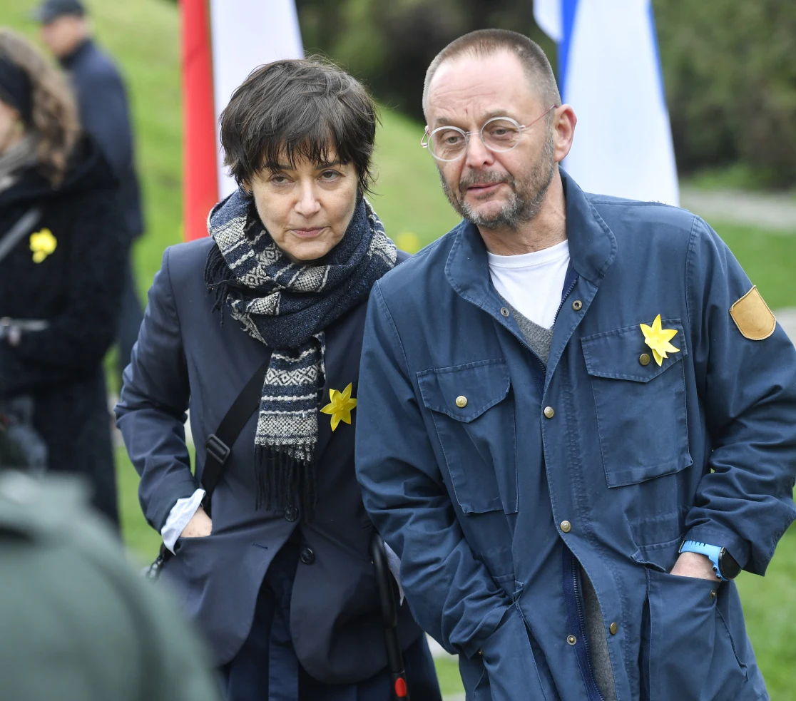 Kazimiera Szczuka i Robert Kowalski