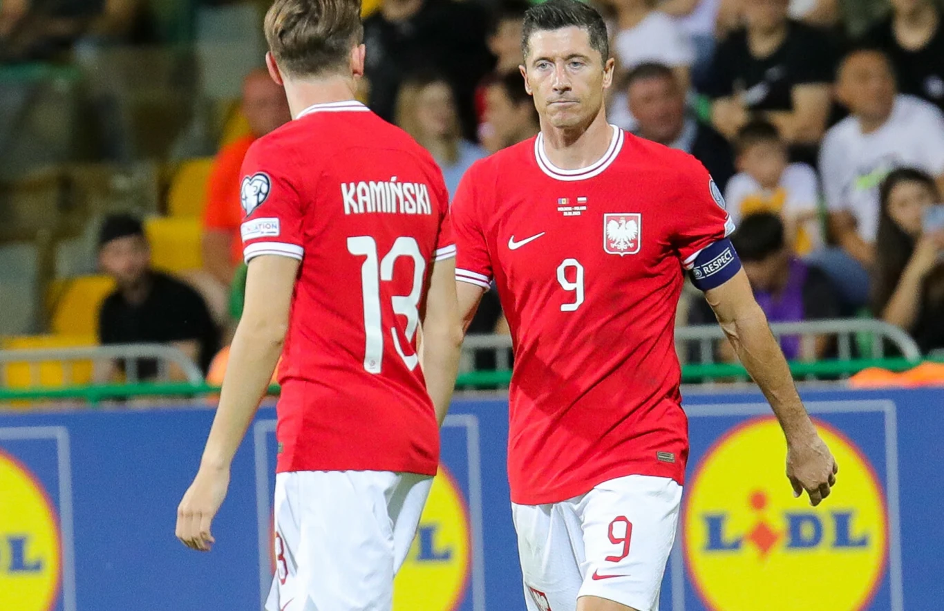 Robert Lewandowski, mecz Mołdawia - Polska w ramach eliminacji do Euro 2024