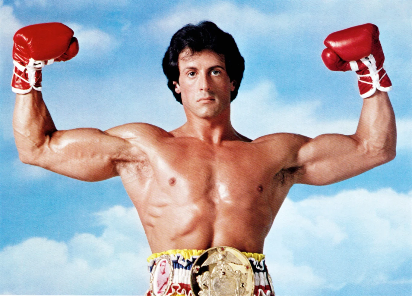 Sylvester Stallone w filmie "Rocky 3"