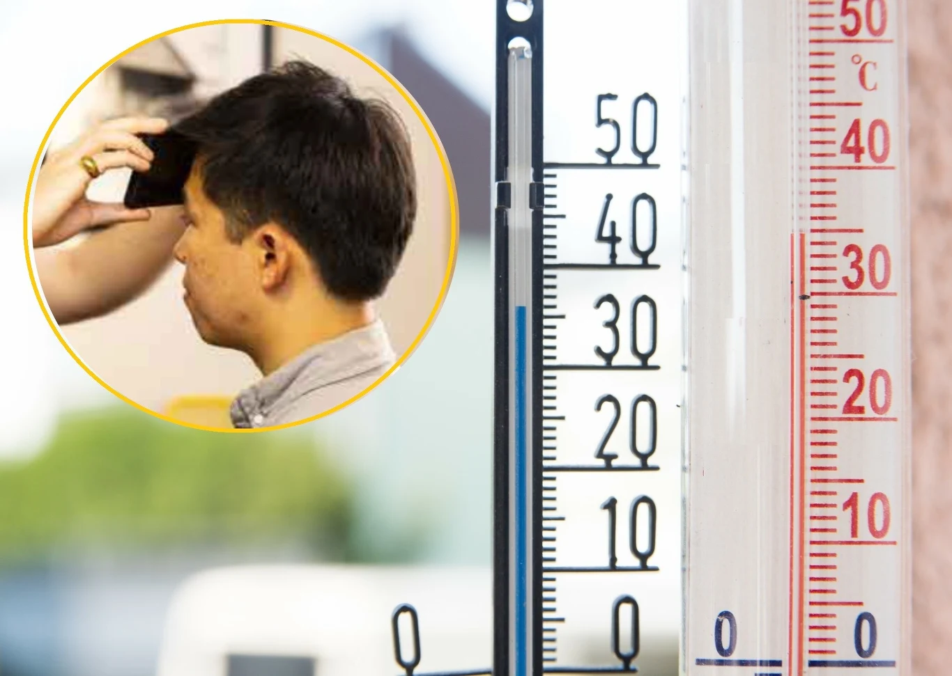 Aby zamierzyć temperaturę za pomocą aplikacji FeverPhone wystarczy przyłożyć ją na kilkanaście sekund do czoła Aby zamierzyć temperaturę za pomocą aplikacji FeverPhone wystarczy przyłożyć ją na kilkanaście sekund do czoła