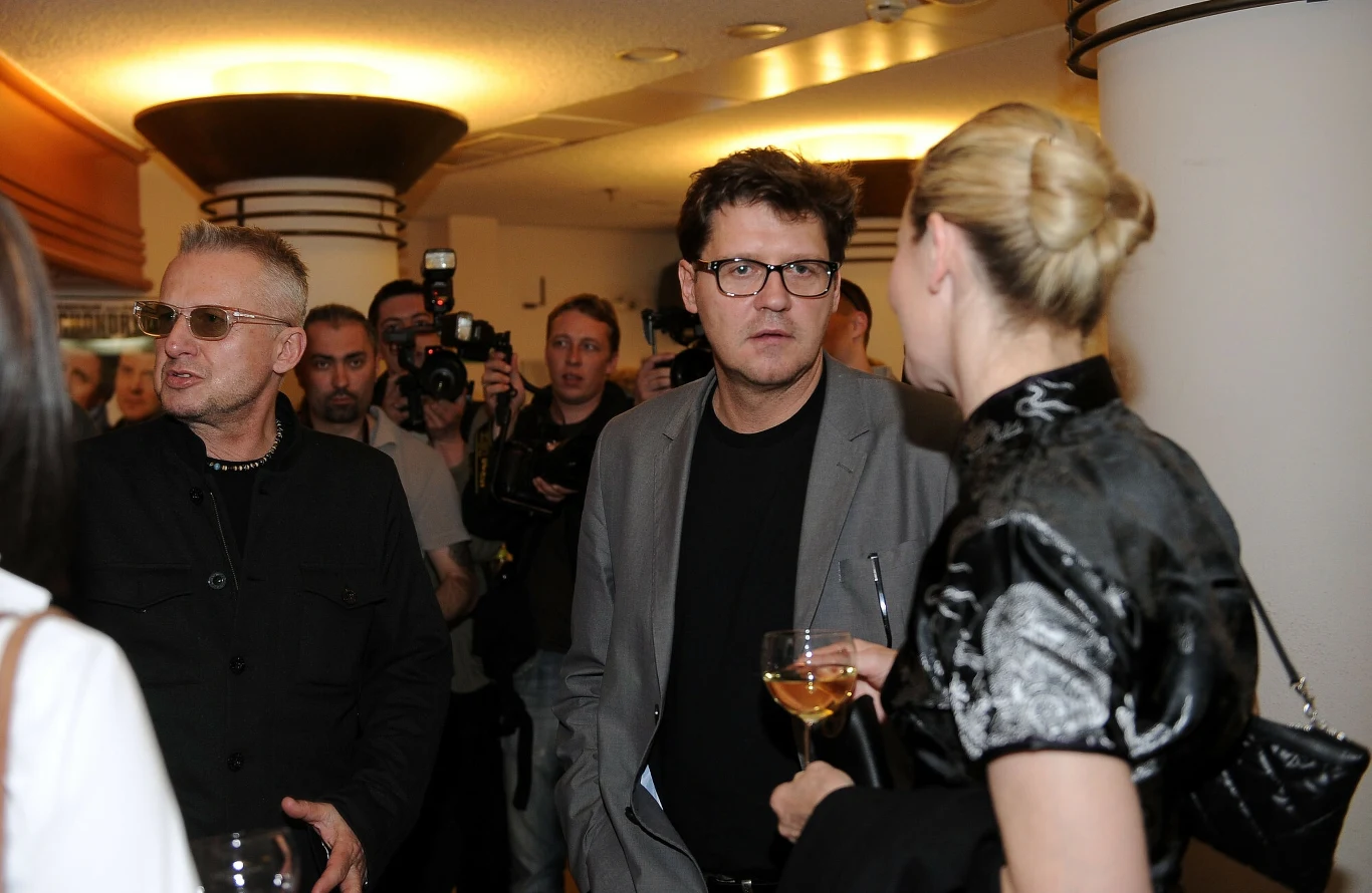 Bogusław Linda i Wojciech Malajkat Bogusław Linda i Wojciech Malajkat