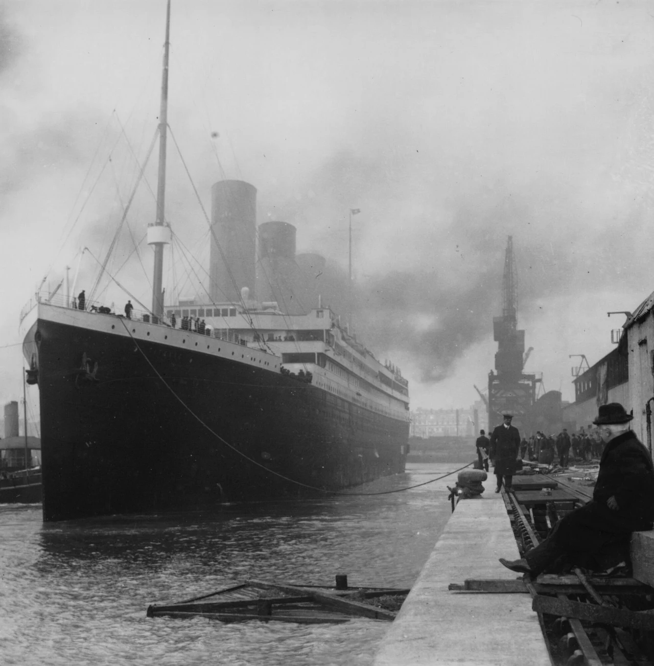 Wypłynięcie Titanica 10 kwietnia 1912 roku