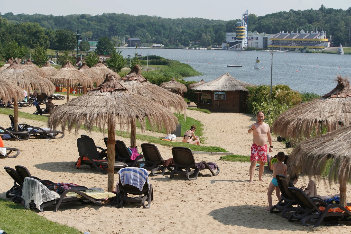 Plaża przy Termach Maltańskich
