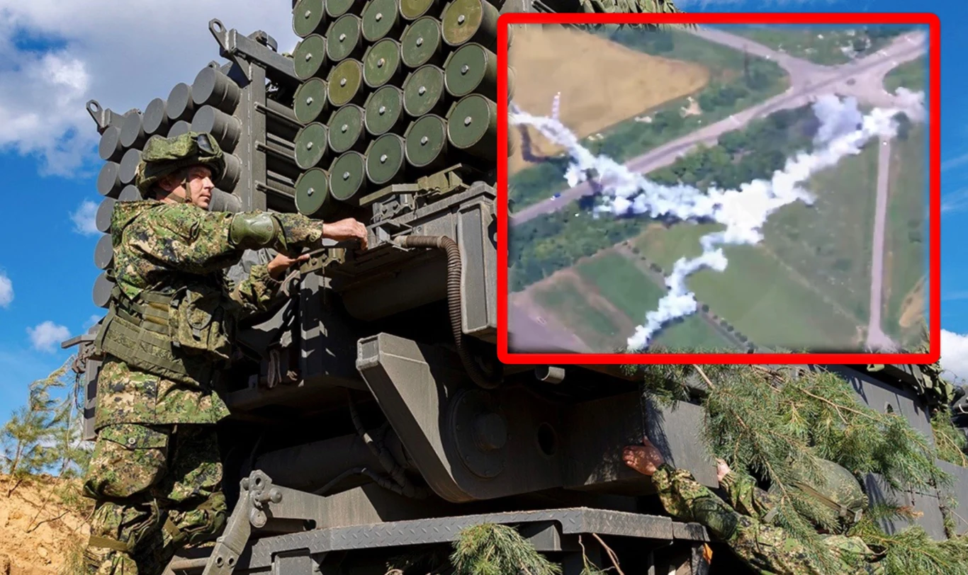 Zabójca Leopardów leży w piachu. Spekatkularna akcja Ukraińców Zabójca Leopardów leży w piachu. Spekatkularna akcja Ukraińców