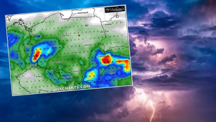 W weekend wciąż trzeba się liczyć z gwałtownymi burzami