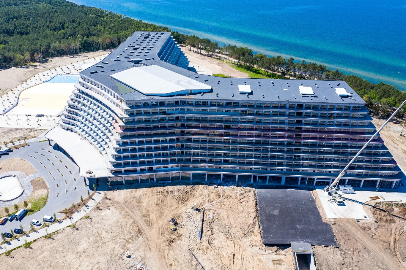 Największy hotel w Polsce niedługo ma zostać otwarty Największy hotel w Polsce niedługo ma zostać otwarty