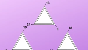 Test IQ: Jakiej liczby brakuje w rogu trójkąta? Ta zagadka matematyczna spędza sen z powiek wielu osobom