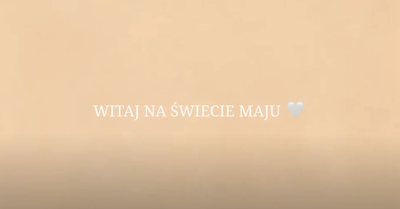 Wersow urodziła. Córeczka ma na imię Maja Wersow urodziła. Córeczka ma na imię Maja