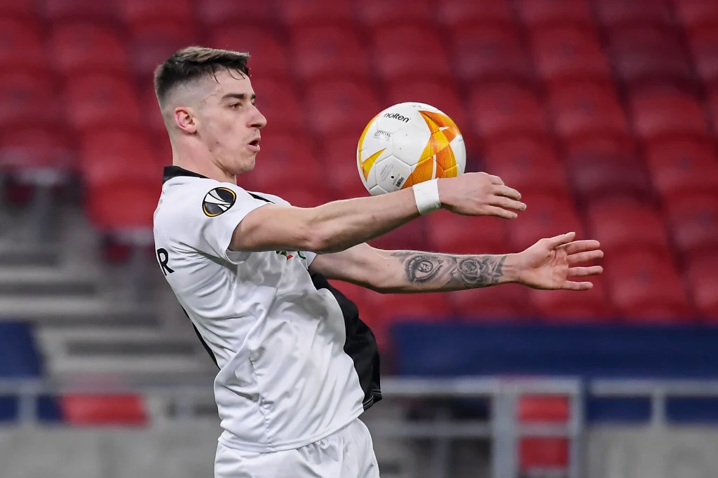 Dario Vizinger jako gracz Wolfsbergu Dario Vizinger jako gracz Wolfsbergu