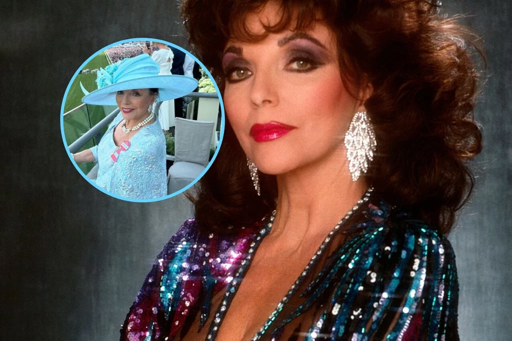 Joan Collins znów zachwyca. Dla aktorki czas się zatrzymał