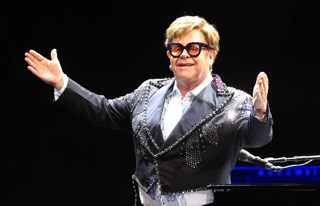 Elton John przygotowuje się do występu na festiwalu w Glastonbury