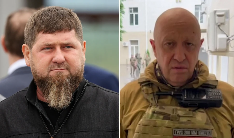 Przywódca Czeczenii Ramzan Kadyrow w konflikcie Jewgienija Prigożyna z Kremlem opowiedział się po stronie Władimira Putina Przywódca Czeczenii Ramzan Kadyrow w konflikcie Jewgienija Prigożyna z Kremlem opowiedział się po stronie Władimira Putina