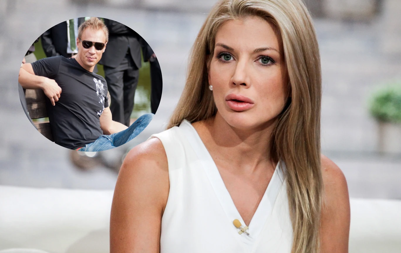 Łukomska-Pyżalska z mężem Łukomska-Pyżalska z mężem