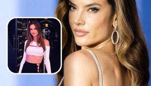 Alessandra Ambrosio eksponuje szczupłą sylwetkę. Aż trudno uwierzyć w jej wiek