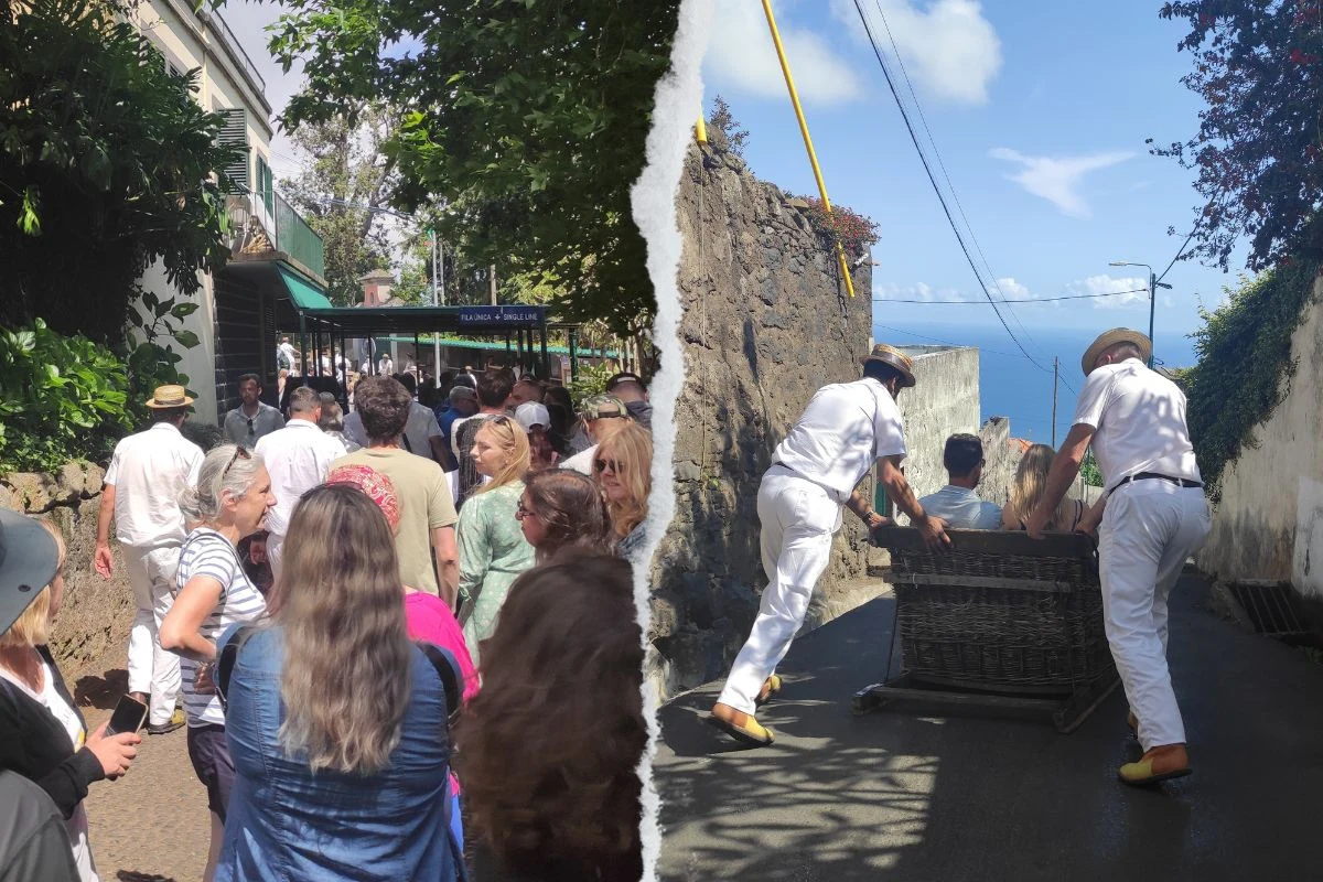 Chętnych do zjazdu toboganem z góry Monte nie brakuje