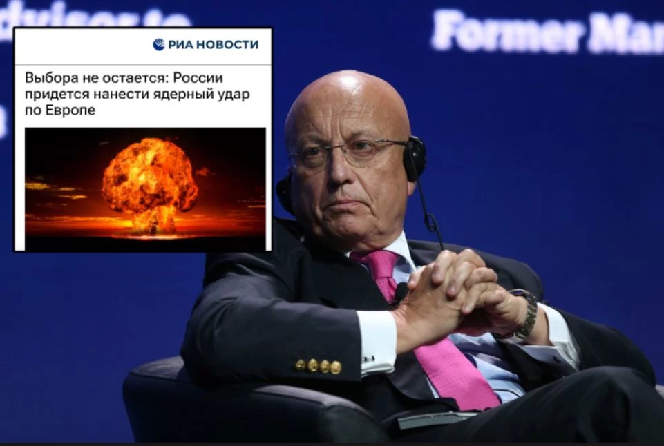 Rosyjski ekspert Siergiej Karaganow starszy użyciem broni jądrowej Rosyjski ekspert Siergiej Karaganow starszy użyciem broni jądrowej